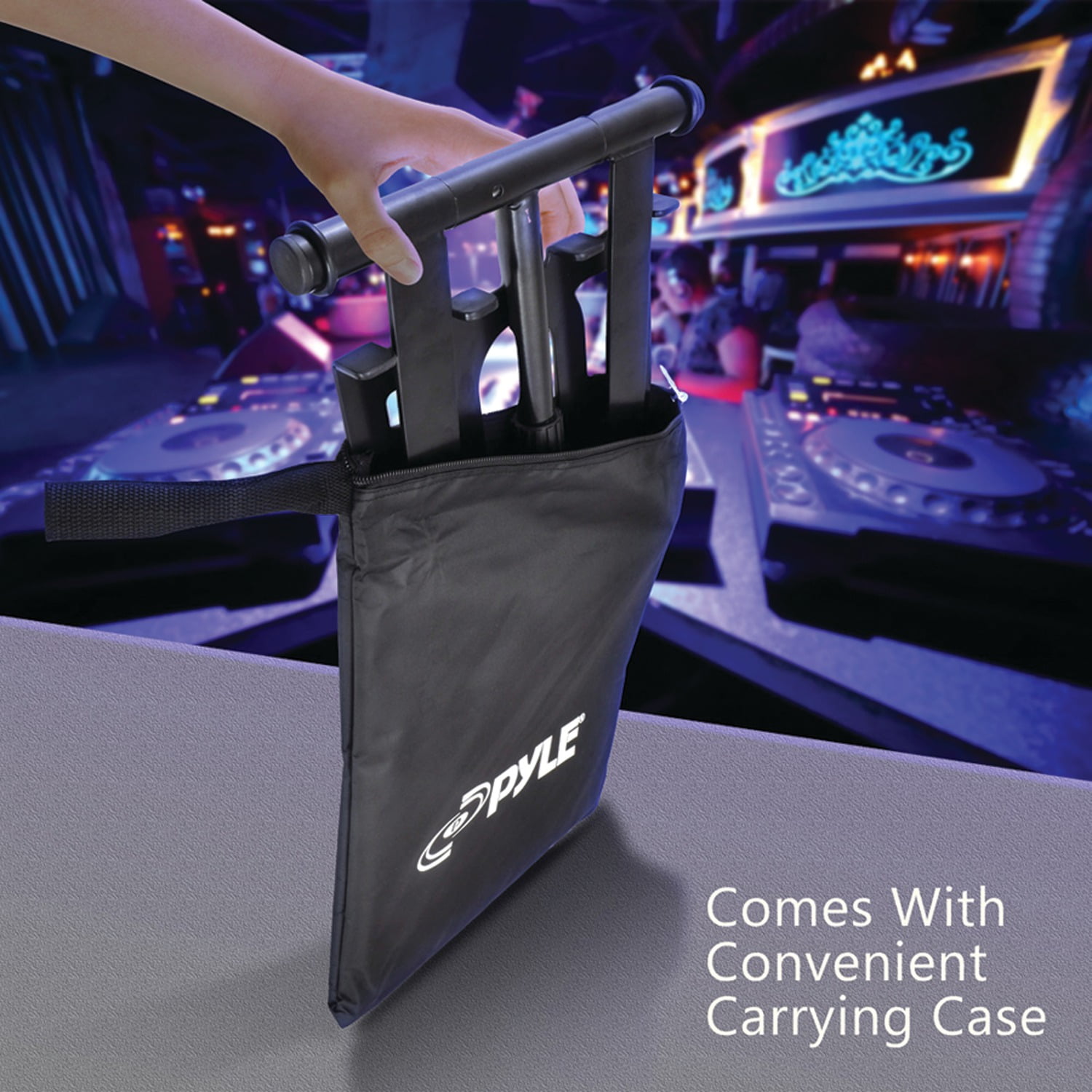 Pyle Plpts55 Professional Dj Notebook Stand