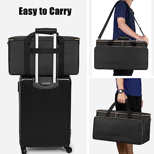 Large DJ Cable Bag with Padded Compartment