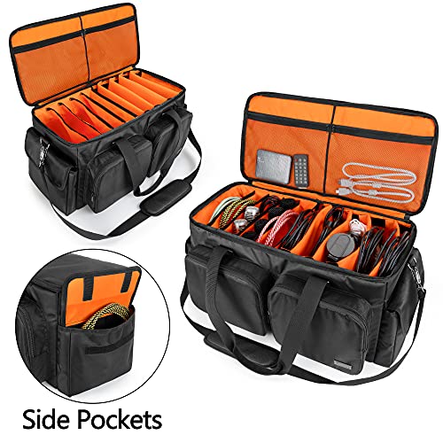 Detachable Dividers DJ Travel Bag for Gear