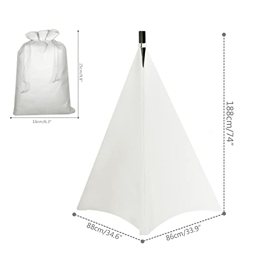 Universal Speaker Stand Cover for DJs and Events
