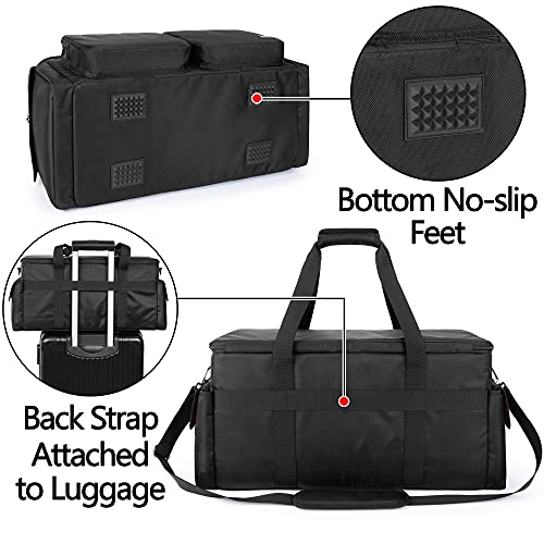 Detachable Dividers DJ Travel Bag for Gear