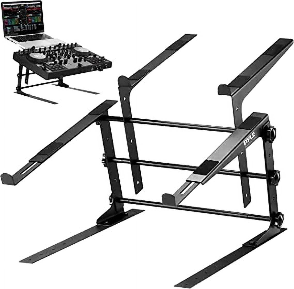Adjustable Laptop Stand for DJ's by Pyle