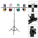 Adjustable T-Bar DJ Lighting Stand