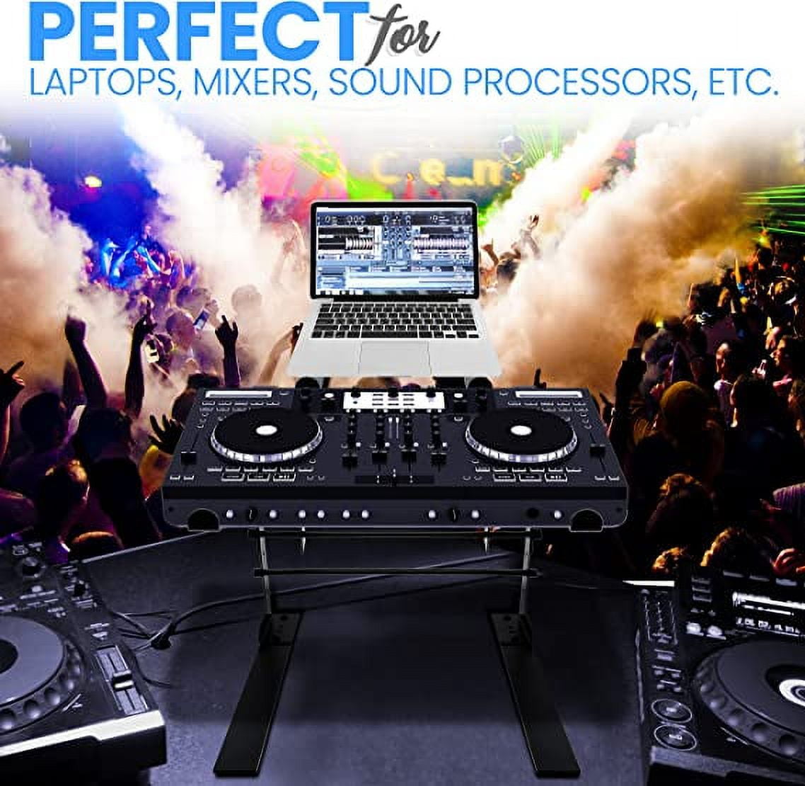Adjustable Laptop Stand for DJ's by Pyle