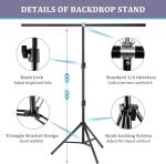 Adjustable T-Bar DJ Lighting Stand