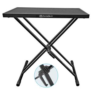 AxcessAbles Portable DJ Table Stand with Keyboard Tray