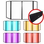Foldable DJ Light Screen with 4 Panels