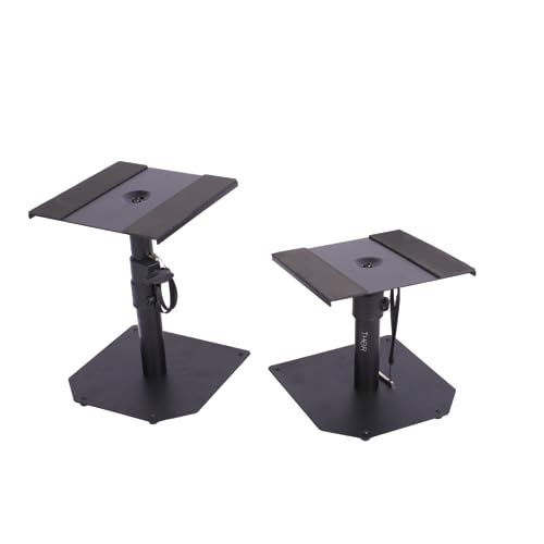Adjustable Speaker Stands for DJ Studio