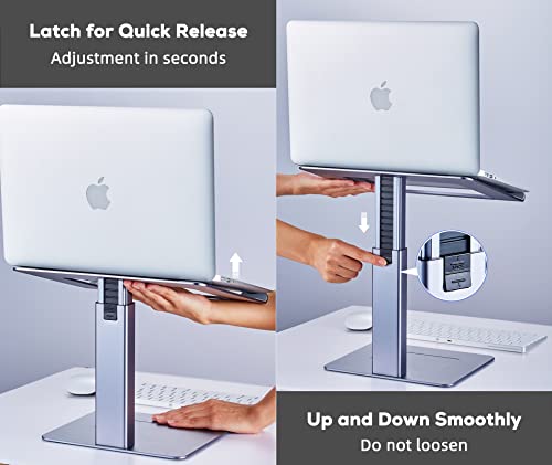 Adjustable DJ Laptop Stand for Desk