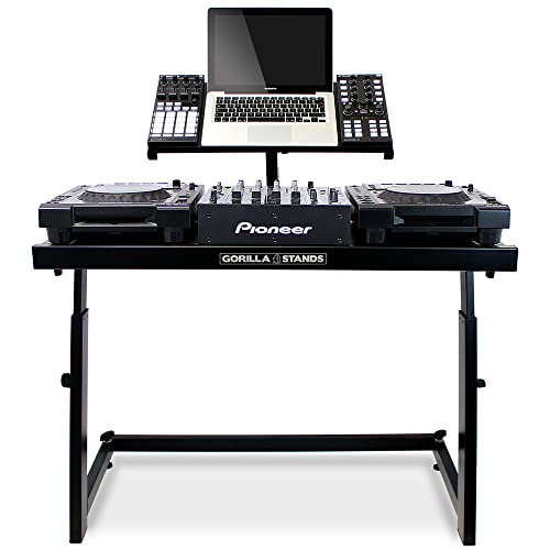 Gorilla Stands DJ Deck Stand Workstation