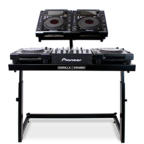 Gorilla Stands DJ Deck Stand Workstation