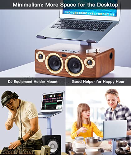 Adjustable DJ Laptop Stand for Desk