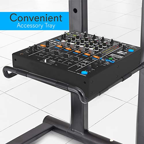Portable DJ Laptop Stand with Accessories Tray