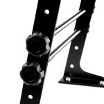 RockJam RJLP1 Adjustable Laptop & DJ Stand, Black