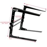 Adjustable Laptop Stand for DJs by RockJam