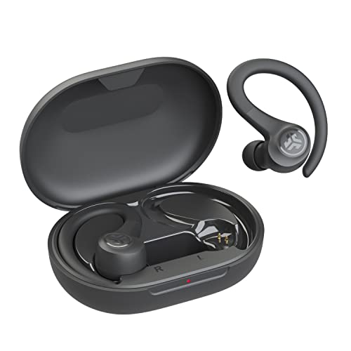 JLab Go Air Sport True Wireless Bluetooth Earbuds with Charging Case - Black NEW