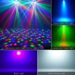 Telbum DJ Lights Stand 5-in-1 Party Light Set