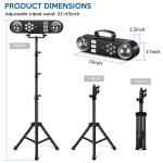 Telbum DJ Lights Stand 5-in-1 Party Light Set
