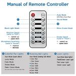 Telbum DJ Lights Stand 5-in-1 Party Light Set
