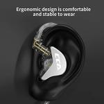 Ultra-Thin Driver In-Ear Monitor Headphones with Clear Sound