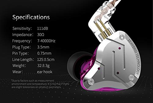 KZ ZS10 Pro In-Ear Headphones for DJs