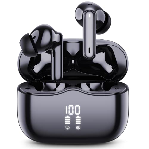 Bluetooth Wireless Earbuds with LED Display