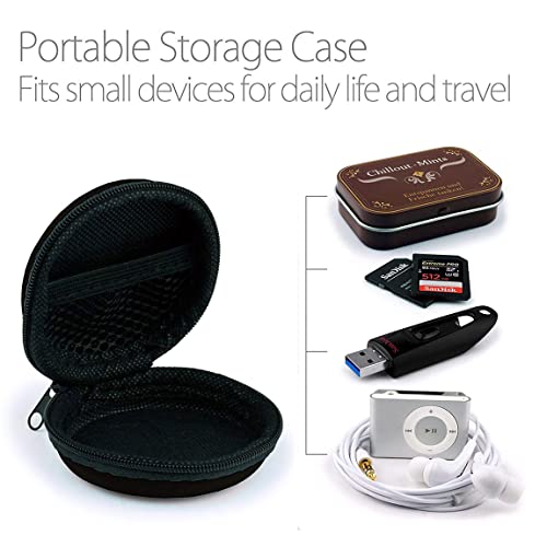 MAS CARNEY Earphone Headphone Hard Case Bag
