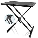 AxcessAbles Portable DJ Table Stand with Keyboard Tray