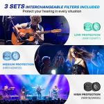 Concert ear plugs for DJ & musicians