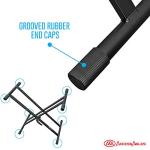 AxcessAbles Portable DJ Table Stand with Keyboard Tray