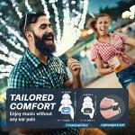 Concert ear plugs for DJ & musicians