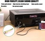 Premium Gold Headphone Adapter for DJs and Audio Connections