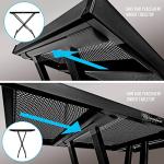 AxcessAbles Portable DJ Table Stand with Keyboard Tray