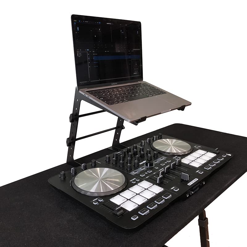 Adjustable DJ Laptop Stand: Strong Hold SH-LS01E