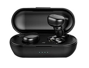 Wireless DJ Earbuds with Mic & IPX8 Waterproof