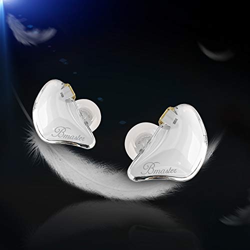 BASN Bmaster Triple Drivers Ear Monitor Headphones (White)