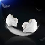 BASN Bmaster Triple Drivers Ear Monitor Headphones (White)