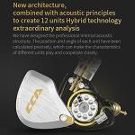 CCA C12 Hybrid Drivers In-Ear Headphones