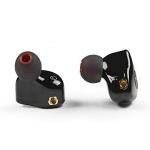 DCMEKA Hybrid Dual Driver In-Ear Earphone - Black