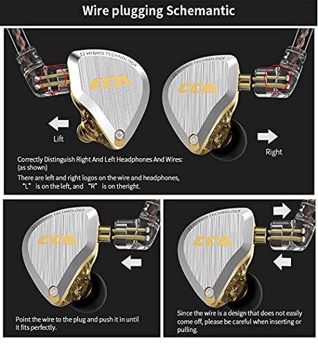 CCA C12 Hybrid Drivers In-Ear Headphones
