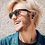 DCMEKA Hybrid Dual Driver In-Ear Earphone - Black