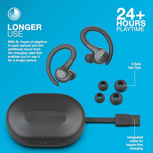JLab Go Air Sport Wireless Earbuds - Black