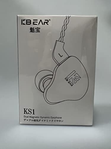 Yinyoo KBEAR KS1 Wired Earbuds - Black