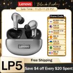 Lenovo LP5 Wireless Bluetooth Earbuds with Mic