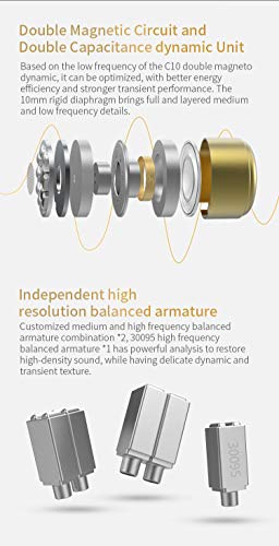 Hybrid In Ear Monitor Headphones for DJs