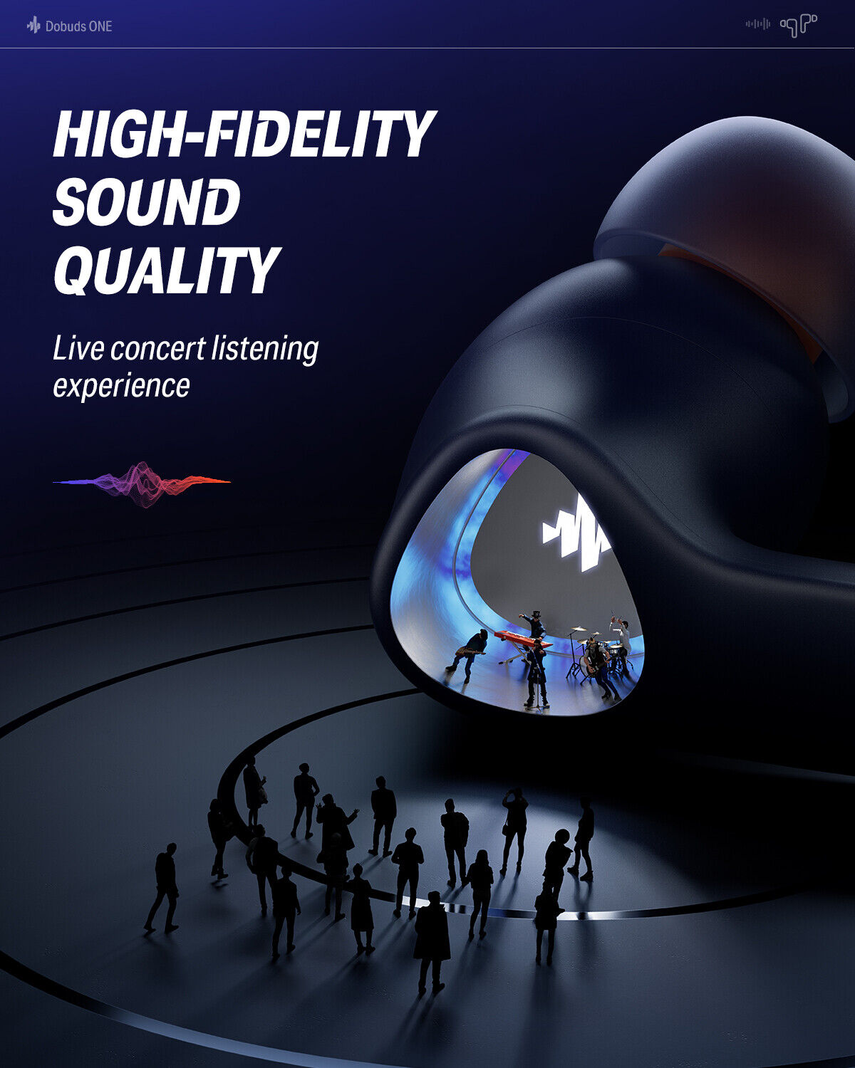 🎧 𝗗𝗢𝗡𝗡𝗘𝗥 Bluetooth Noise Cancelling Earbuds Sport Earphones Mic Built In