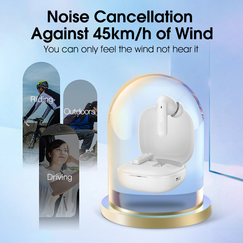 Wireless ANC Earbuds with 6 Mic HD Call