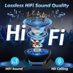 DIUARA Waterproof Wireless Headphones with LED Display