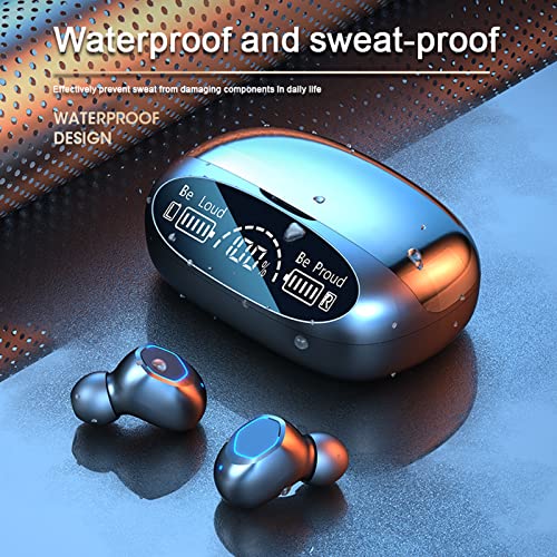 Bluetooth 5.3 Wireless Earbuds with Powerful Bass