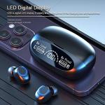 Bluetooth 5.3 Wireless Earbuds with Powerful Bass